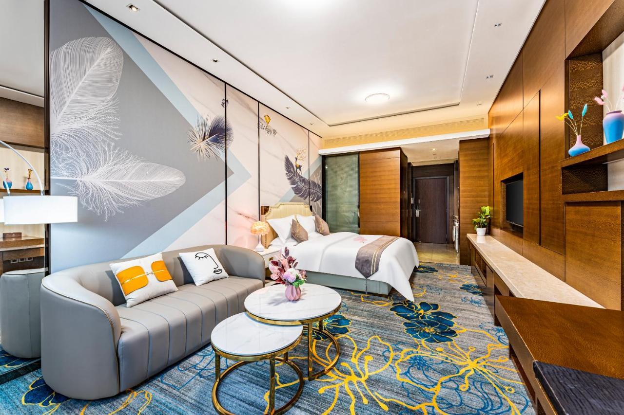 Qingman Apartment Guangzhou Zhujiang New Town East Railway Station Branch Kültér fotó